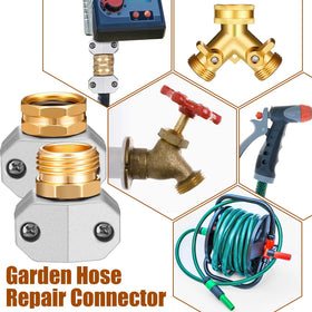 Easy-install fittings enable quick repairs without replacing hoses