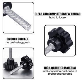Therwen galvanized iron hammock hooks offer reliable long-term hold in any weather.