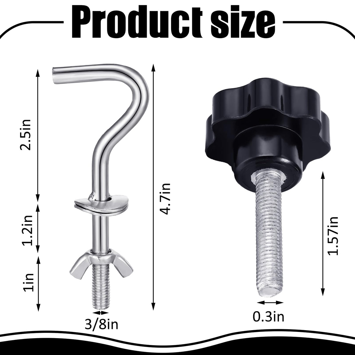 Therwen hammock stand hook set provides durable support for relaxed outdoor lounging.