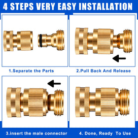 Therwen one-handed connection design makes tool switching effortless.