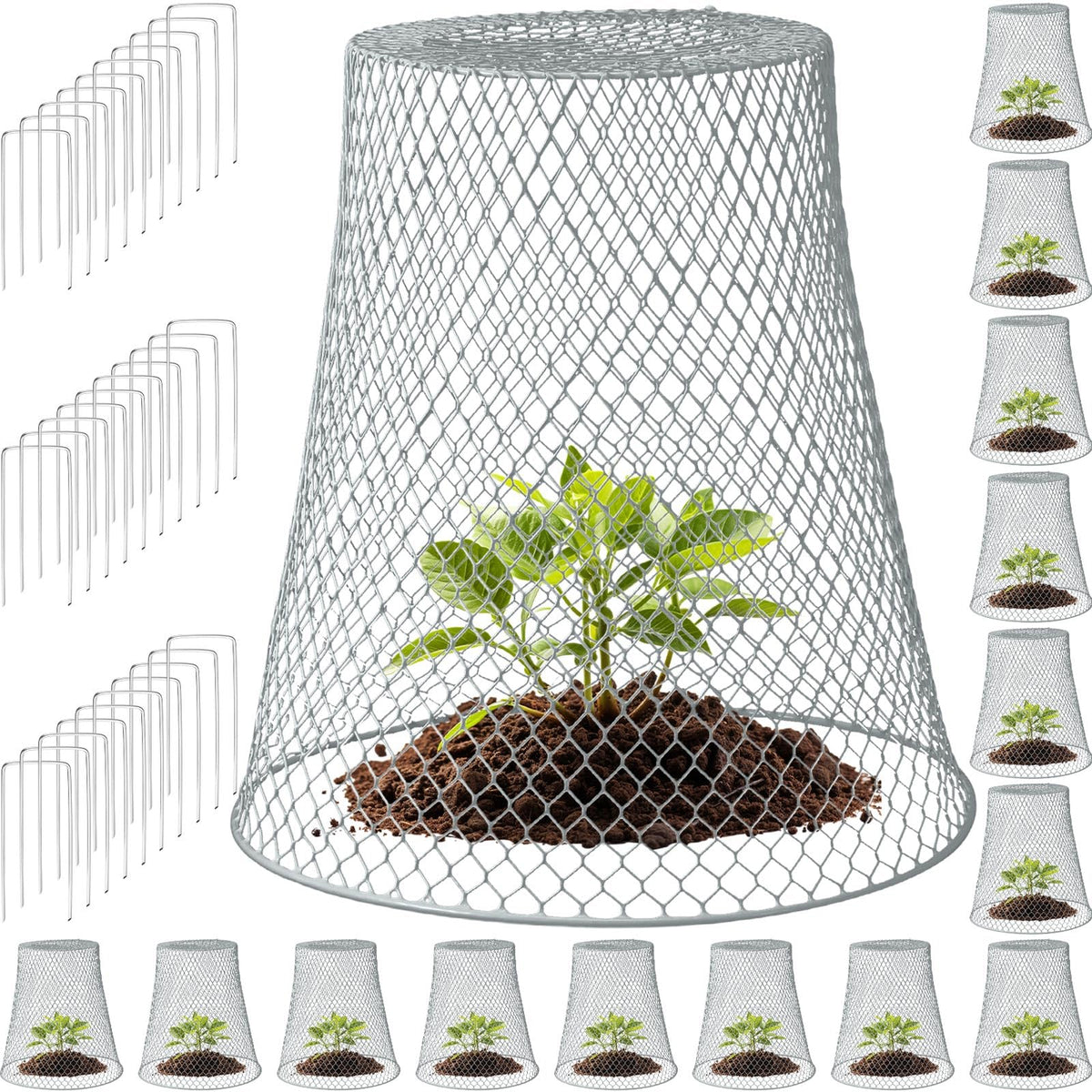 Therwen outdoor garden use protects flowers and vegetables.