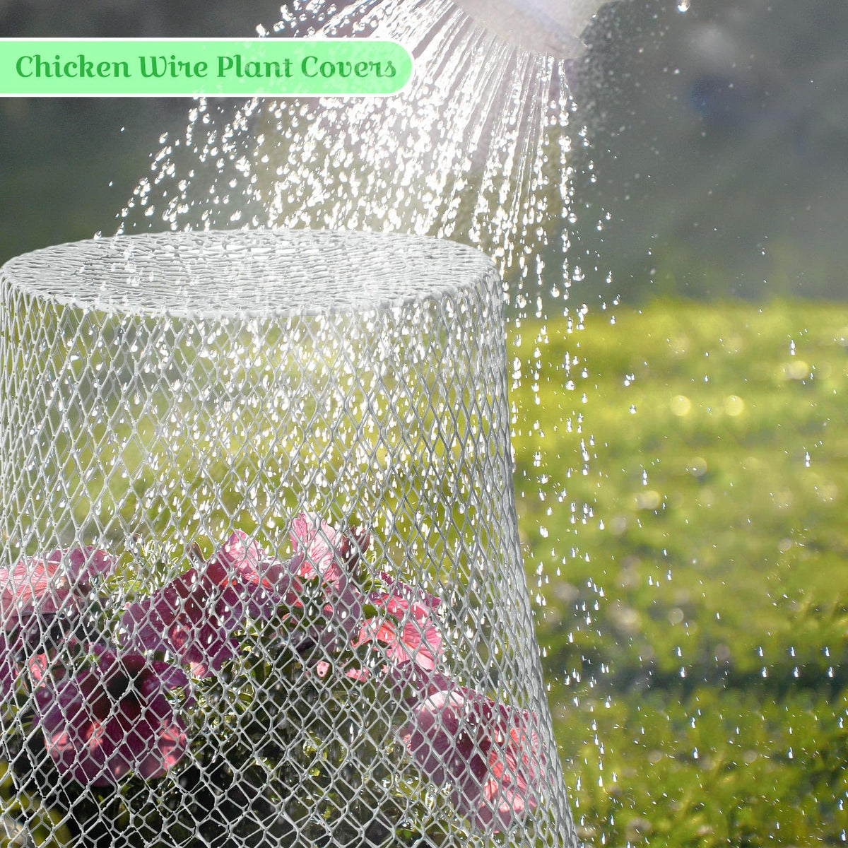 Therwen allows sunlight and airflow while guarding plants.