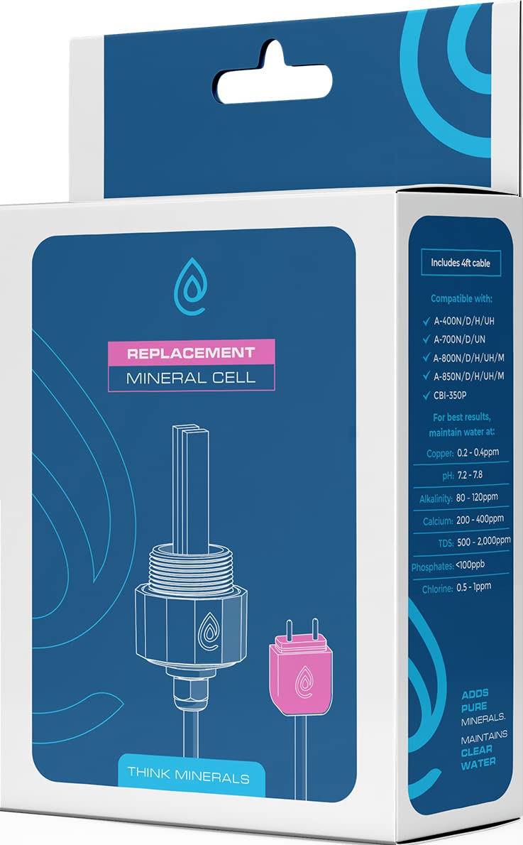 Think Minerals ClearBlue ionizer premium cell label and markings for proper identification.