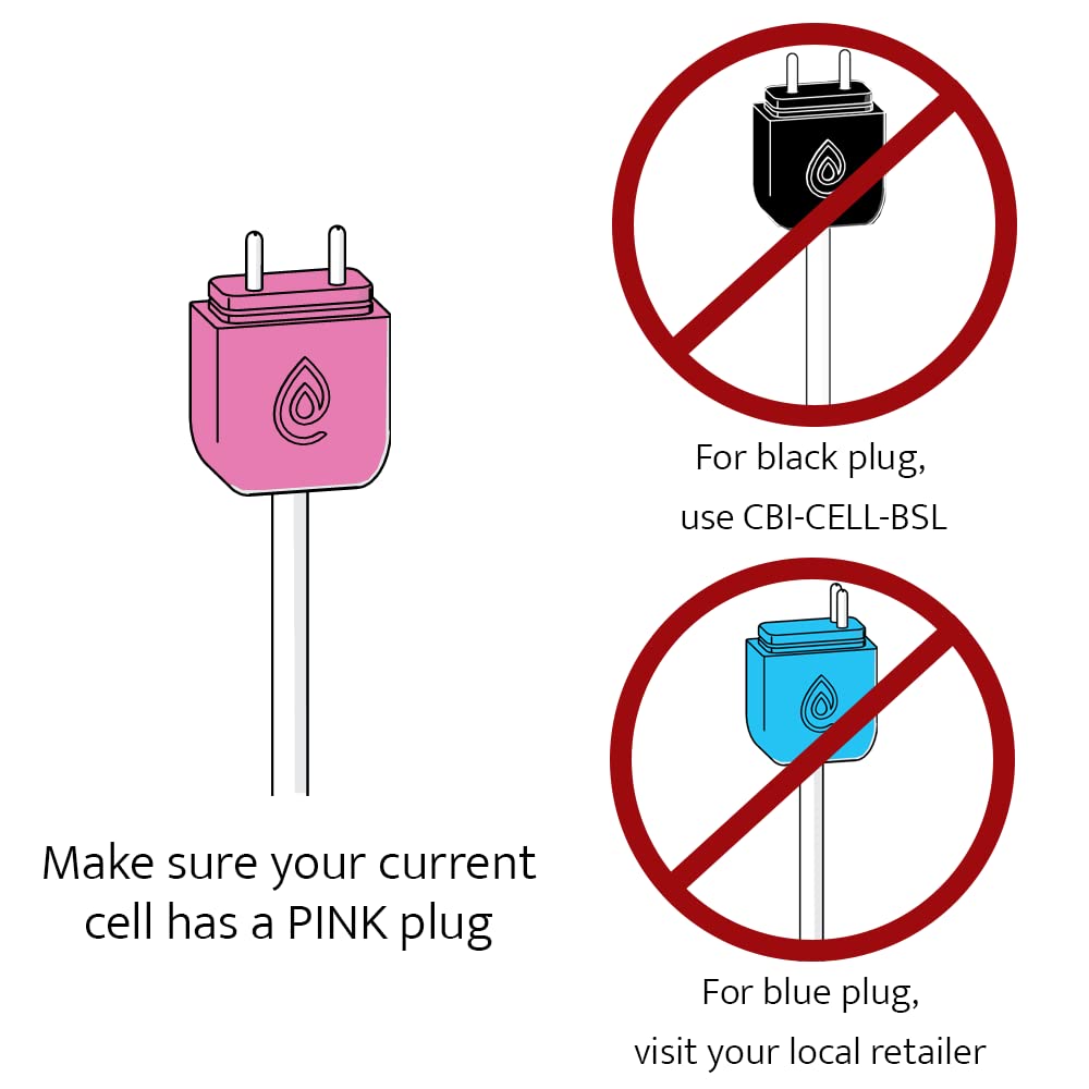 Think Minerals ClearBlue ionizer premium cell side view showing compact, durable electrodes.