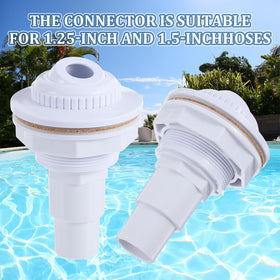 Thinp hose adapter enables flexible installation with existing plumbing.