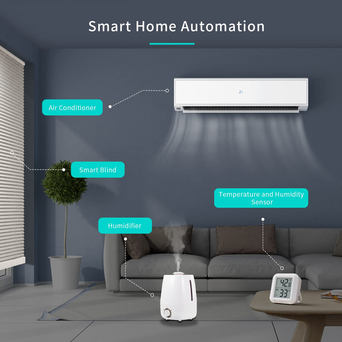 ThirdReality Zigbee sensor long battery life reduces maintenance need.