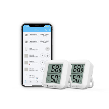 ThirdReality Zigbee sensor LCD display shows precise temperature and humidity at a glance.