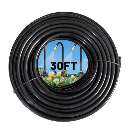 Thiswing 30ft drip tubing with outer 8mm for reliable irrigation and easy fittings.
