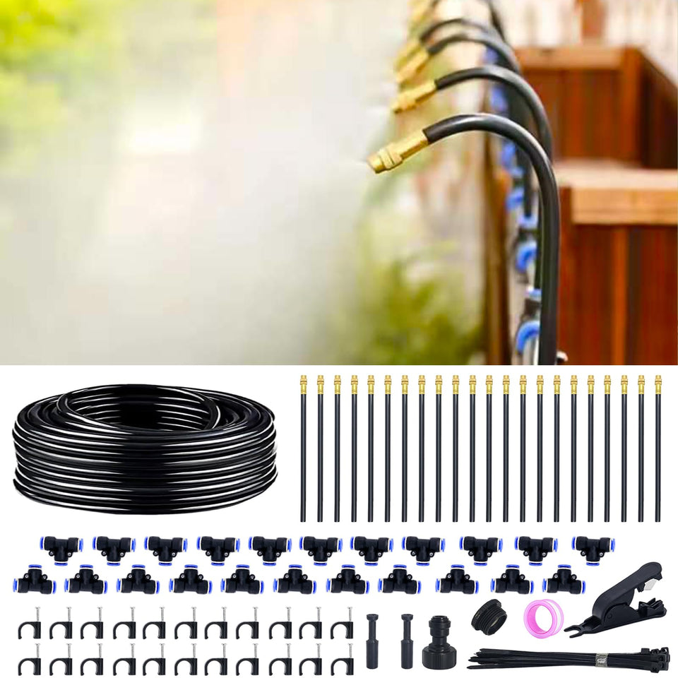 Thiswing 360° adjustable irrigation system offers even watering and broader coverage.