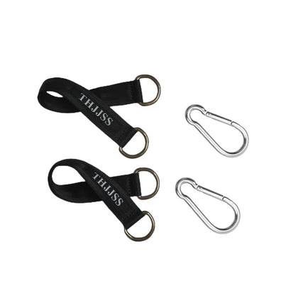 THJJSS hammock straps 2-pack highlighting quick setup and outdoor durability.