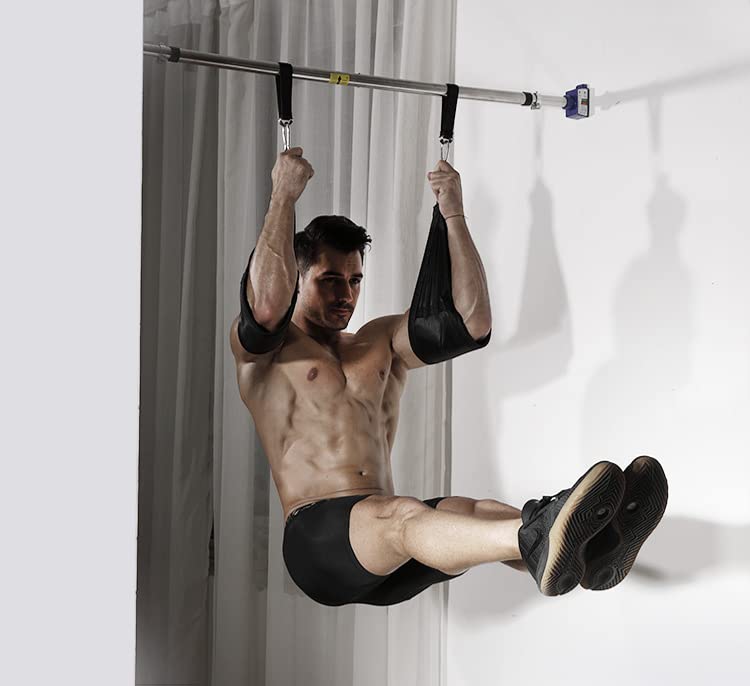 THJJSS installation without drilling demonstrates easy hanging setup.