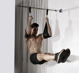 THJJSS installation without drilling demonstrates easy hanging setup.