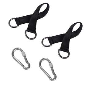 THJJSS short straps kit for tree swings, easy outdoor installation.