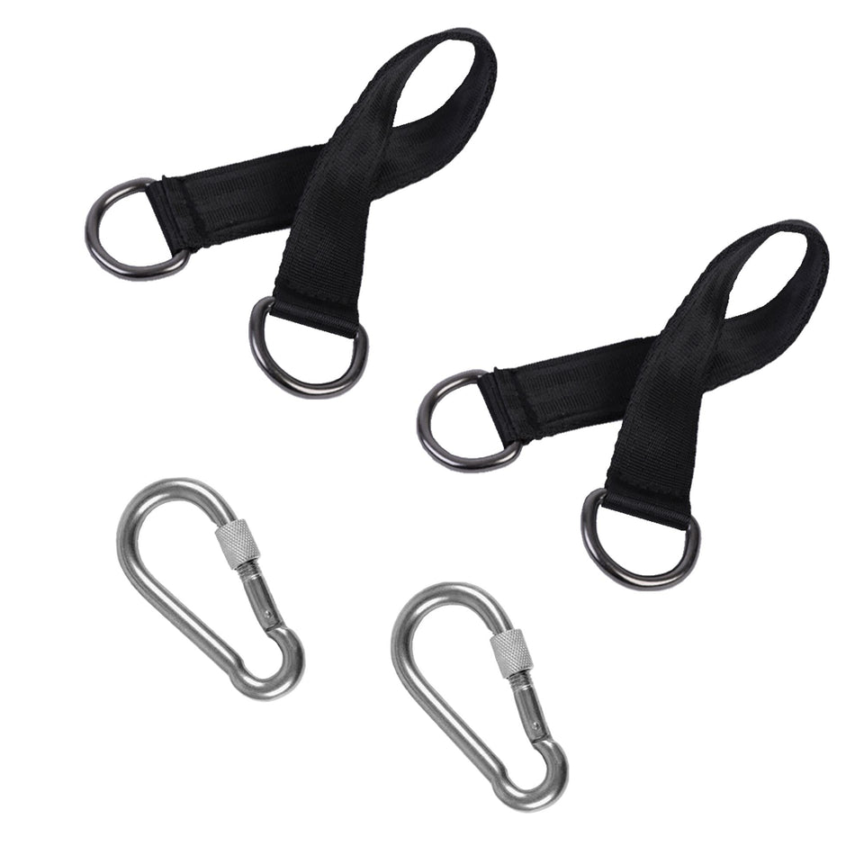 THJJSS short straps kit for tree swings, easy outdoor installation.