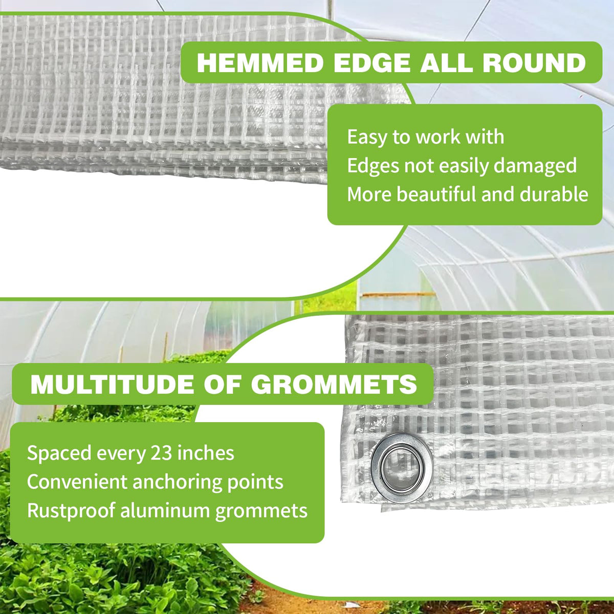 THOOUM reinforced strings and hemmed edges boost durability.