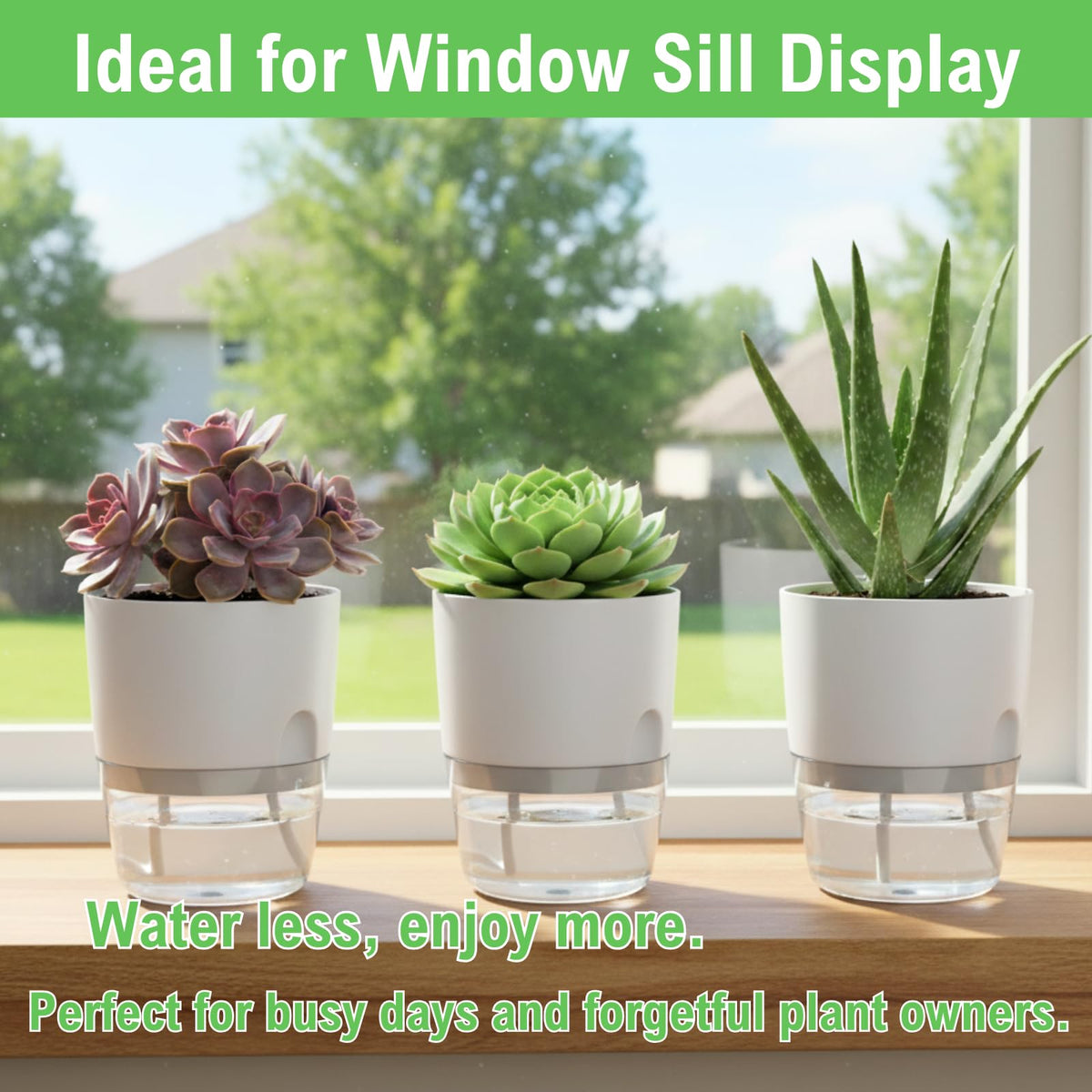 Thorkok compact 3.2-inch planter suited for succulents or herbs.