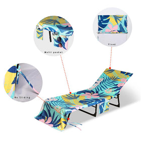 THOVSMOON 80x26 towel size fits most lounge chairs around pool or beach