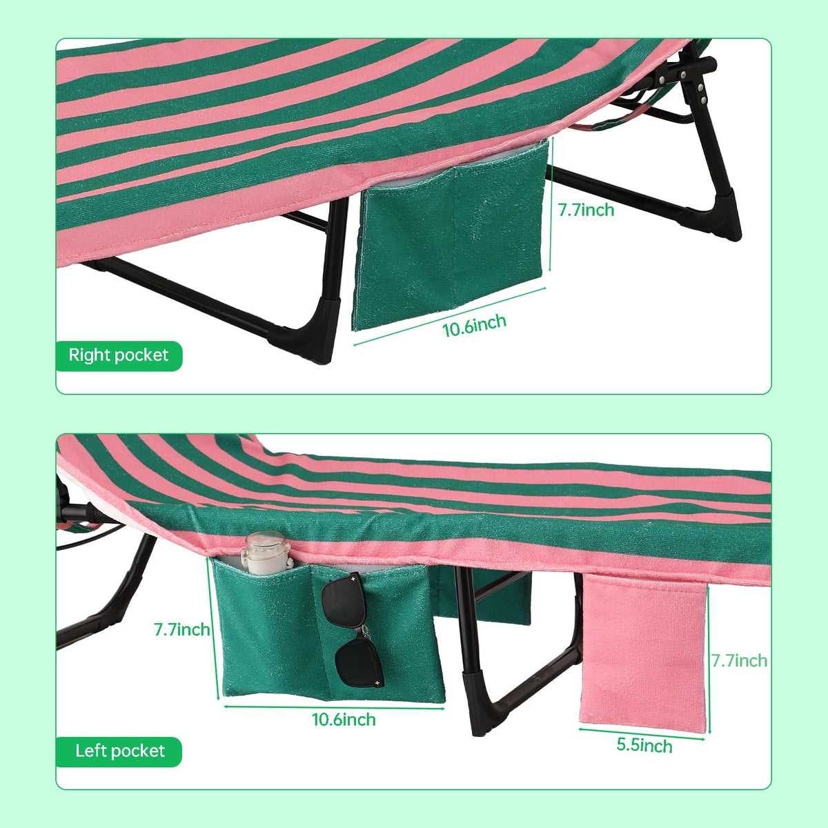 THOVSMOON towel cover folded into a tote for easy transport.