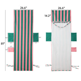 THOVSMOON microfiber texture delivers comfort on hot beach days.