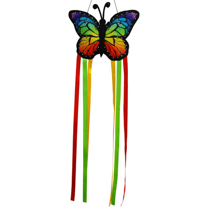 THQZLH butterfly windsock 18-inch design adds color and motion to patios.