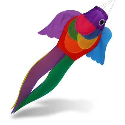 THQZLH fish windsock 40-inch length adds vibrant yard decoration