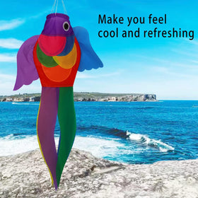 THQZLH fish windsock easy to hang with three-position strap
