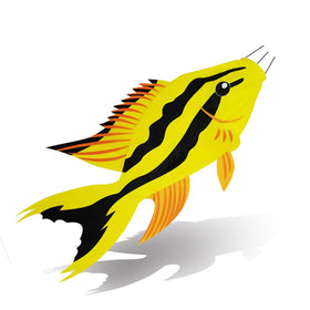 THQZLH fish windsock front view adds vibrant outdoor charm.