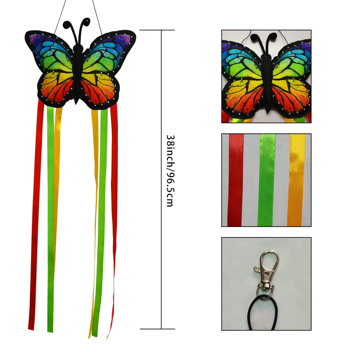 THQZLH outdoor windsock with weather-resistant fabric for year-round display.