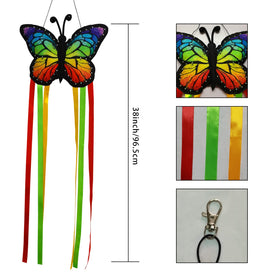 THQZLH outdoor windsock with weather-resistant fabric for year-round display.