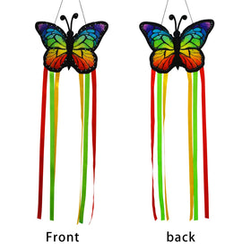 THQZLH spring windsock decorative accent for gardens and porches.