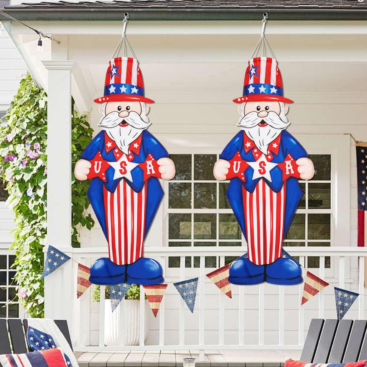 THQZLH durable outdoor windsock for garden decor in all weather.