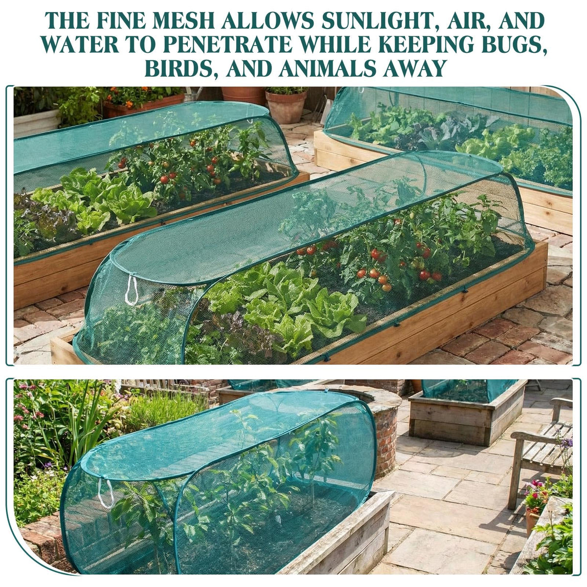 Threehoney folded storage offers space saving garden accessory when not in use.