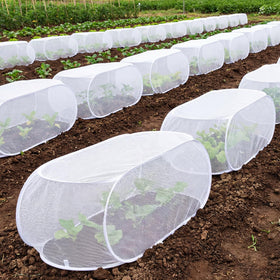 Threehoney folding-storage garden cover demonstrates easy open, close, and flat wall storage