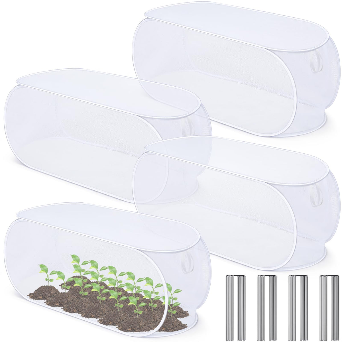 Threehoney garden cover panel assembled for sturdy plant protection and easy setup