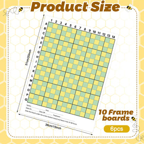 Threehoney counting board placed under a screened bottom board in a hive