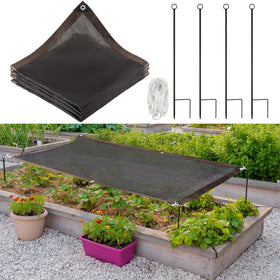 Threehoney shade cloth filtering sun while keeping airflow for vegetables