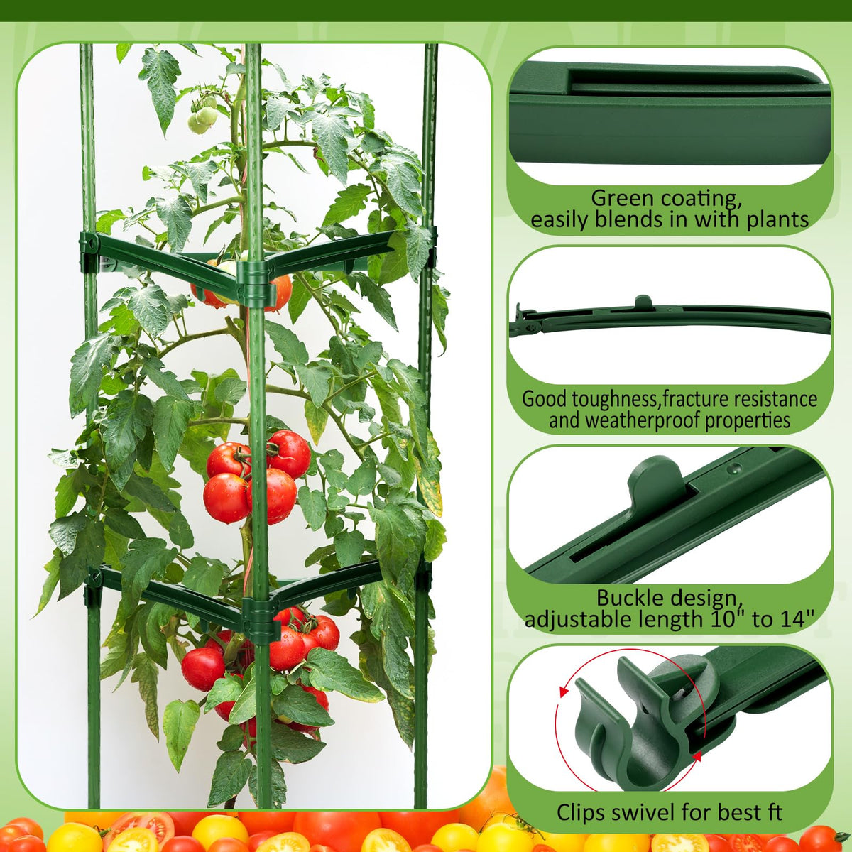 Threehoney weatherproof plastic connectors endure outdoor use with lightweight design.
