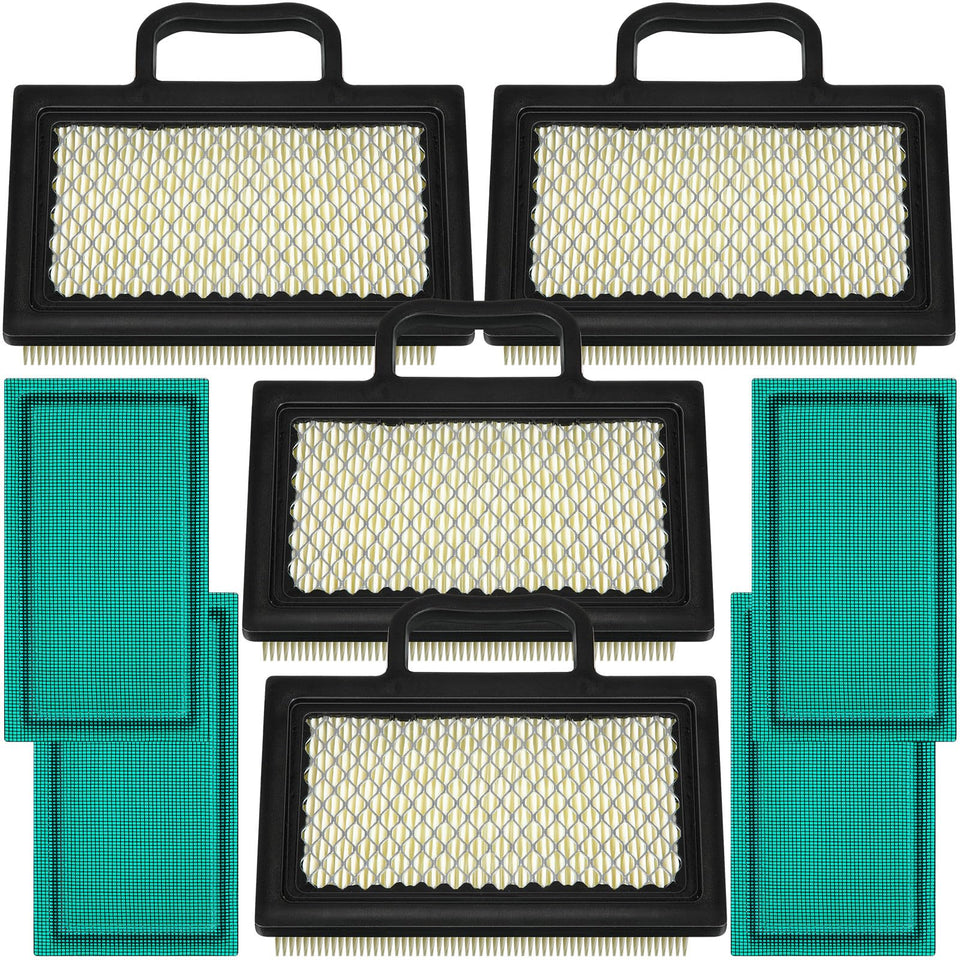 Threlaco 4-pack air filters for Briggs and Stratton engines with long-term protection
