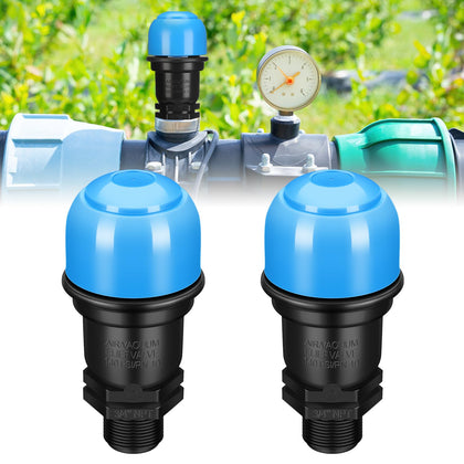 Threlaco air-release valve close-up showing 3/4-inch venting capability