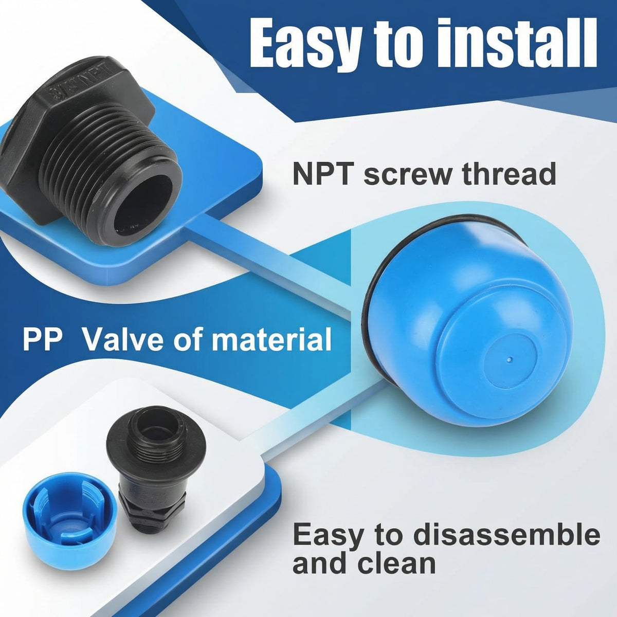 Threlaco air vacuum release valve installed on irrigation line