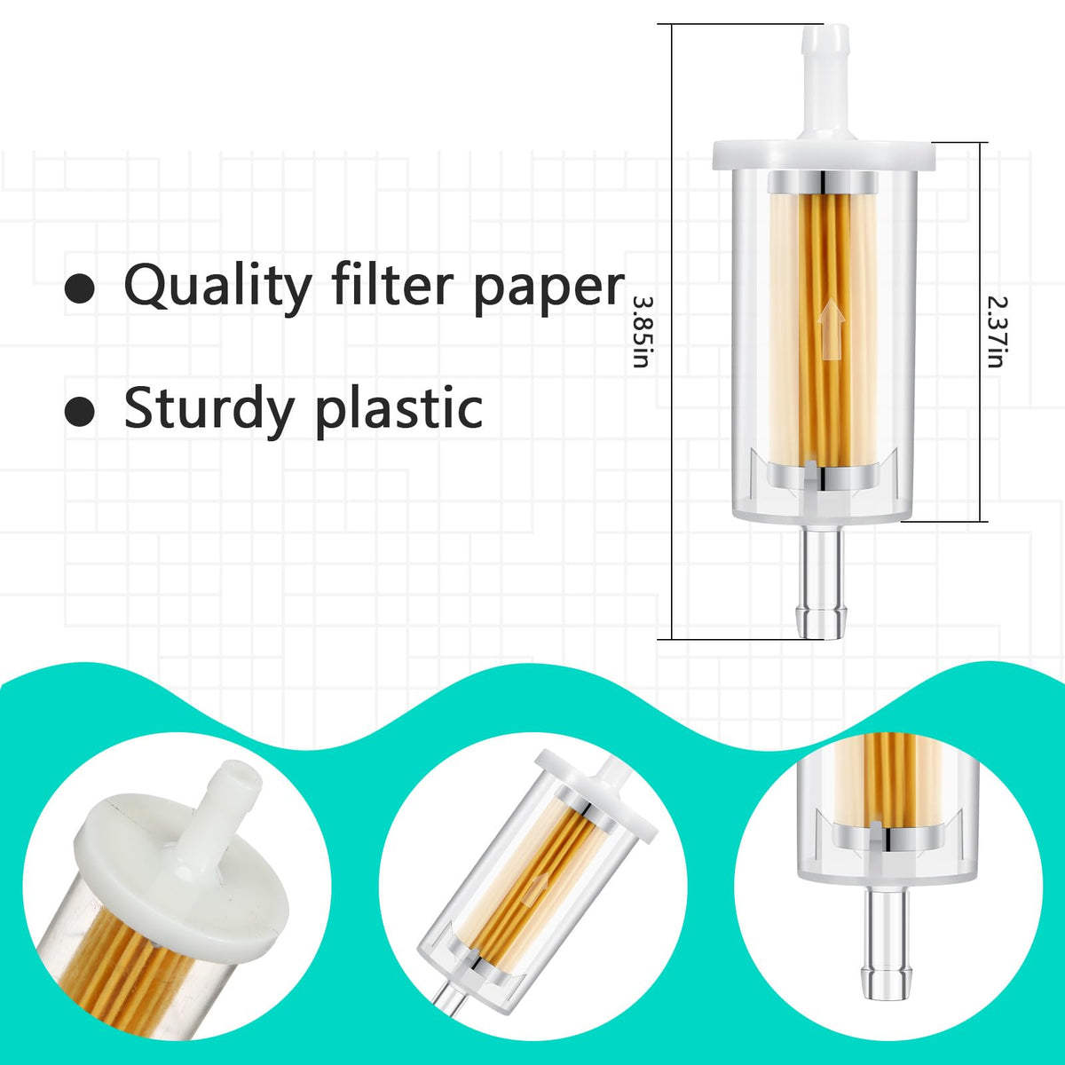Threlaco durable metal mesh construction protects engine intake