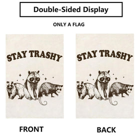 Thriano outdoor flag in heavy-duty polyester withstands weather
