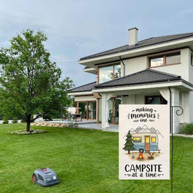 Thriano weatherproof flag designed for yard display and outdoor use