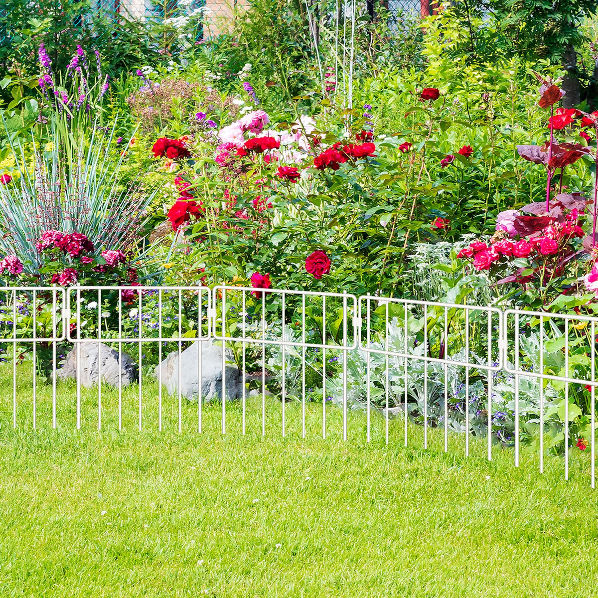 Thrivinest 30 ft pack fencing expands to enclosure larger outdoor spaces.