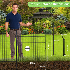 Thrivinest five-panel border provides flexible 12-foot edging for lawns and beds.