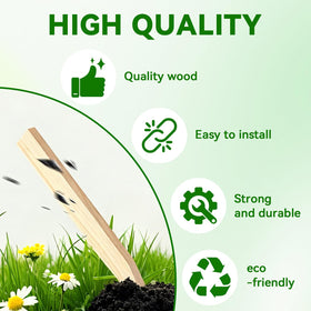 Thrseely solid wood construction ensures durability for long-term outdoor use