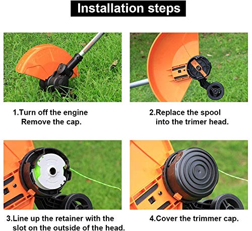 THTEN 3-pack spool cap covers offer quick replacements for busy yards.