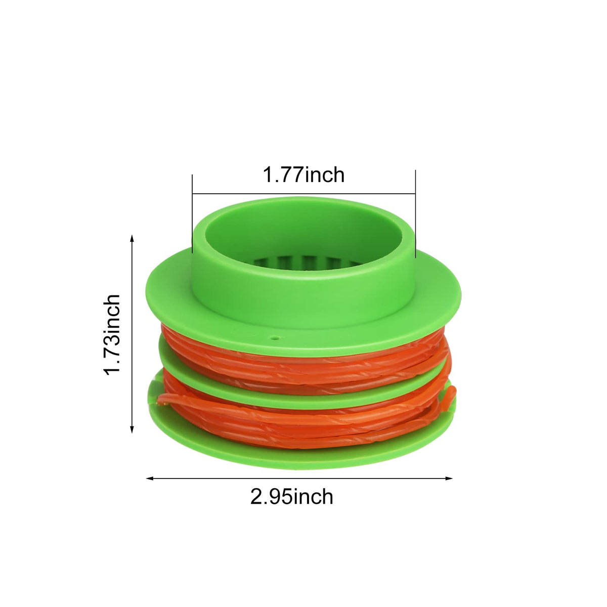 THTEN AS1300 spool pre-wound image shows effortless replacement.