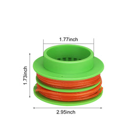 THTEN AS1300 spool pre-wound image shows effortless replacement.