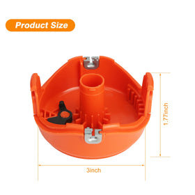 RC-065-P spool cover included for secure line loading and simple installation.